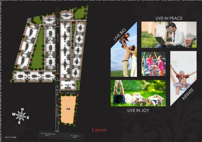 Akshay Town, Hubballi - 1BHK & 2BHK Apartments