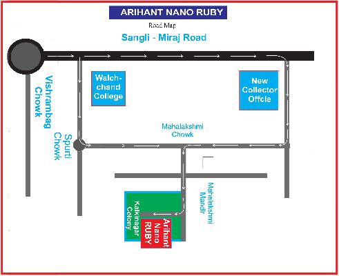 Arihant Nano Ruby, Sangli - 1 & 2 BHK Luxurious Apartments