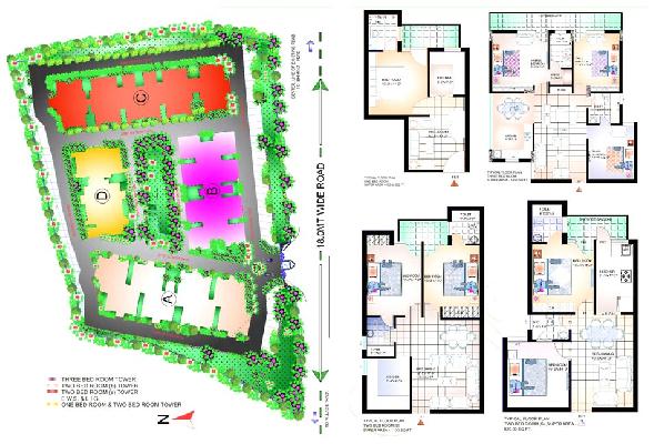 Kalka Royal Residency, Bhiwadi - 1 BHK / 2 BHK / 3 BHK Appartment