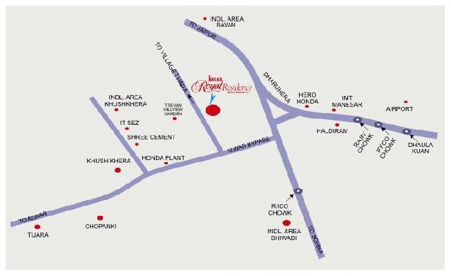Kalka Royal Residency, Bhiwadi - 1 BHK / 2 BHK / 3 BHK Appartment