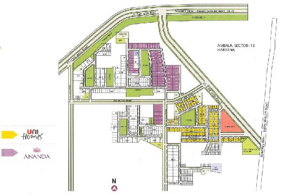 Unitech Ananda, Ambala - Unitech Ananda