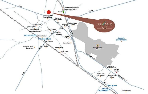 Unitech Ananda, Ambala - Unitech Ananda