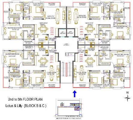 Lotus & Lilly, Raipur - 3 BHK Residential Apartments