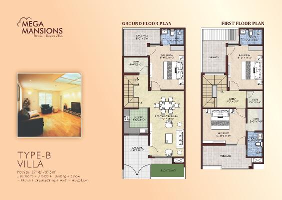 Mega Mansions, Bareilly - 3 & 4 BHK Luxury Villa