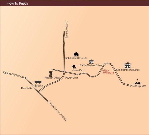 Mega Mansions, Bareilly - 3 & 4 BHK Luxury Villa
