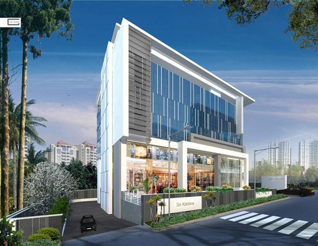 Krishe Amethyst, Hyderabad - Commercial Showrooms & Offices