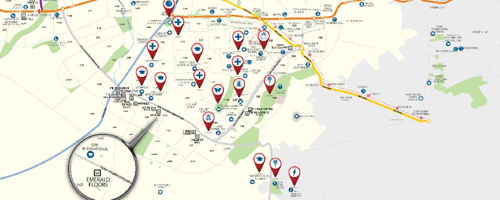Emaar Emerald Floors, Gurgaon - Emaar Emerald Floors