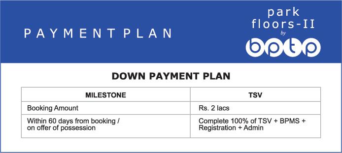BPTP Park Floors II, Faridabad - BPTP Park Floors II