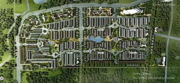 Emaar Gomti Greens, Lucknow - Emaar Gomti Greens