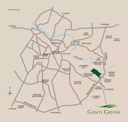 Emaar Gomti Greens, Lucknow - Emaar Gomti Greens