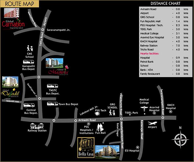 Global Bella Casa, Coimbatore - Global Bella Casa