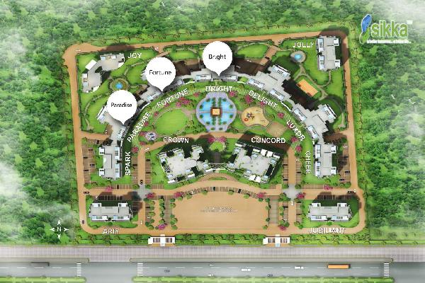 Sikka Kaavyam Greens, Noida - Sikka Kaavyam Greens