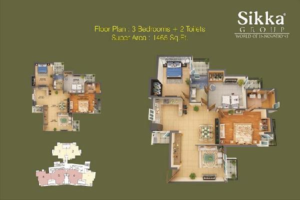 Sikka Kaavyam Greens, Noida - Sikka Kaavyam Greens