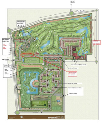 Jaypee Crescent Court, Greater Noida - 1 BHK / 2 BHK / 3 BHK Appartment
