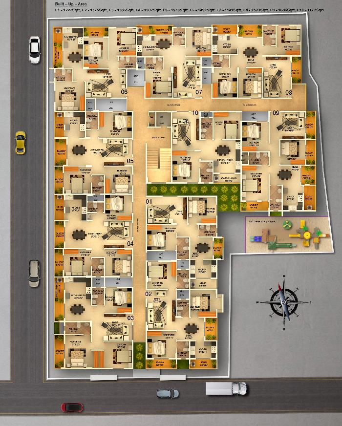 DS Max Santhrupthi Nest, Bangalore - DS Max Santhrupthi Nest