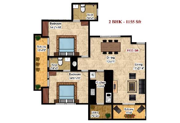 Eco Silver Stone, Bangalore - Eco Silver Stone