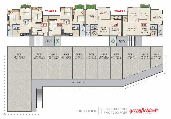 Fortune Greenfields 4 Plus, Vadodara - Fortune Greenfields 4 Plus