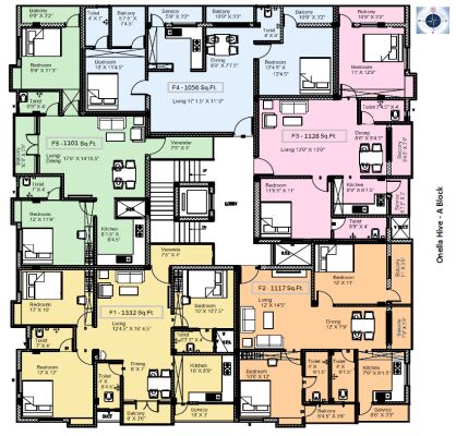 Keerthi Onella Hive, Chennai - 2/3 BHK Aparment