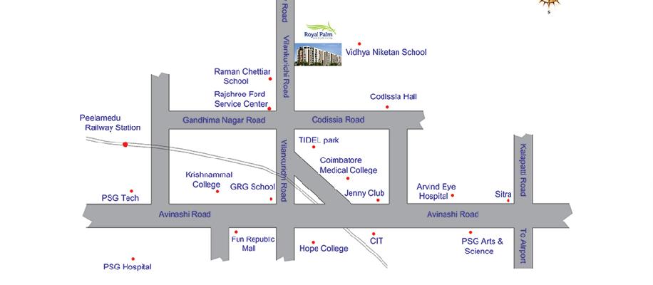 Gowtham Royal Palms, Coimbatore - Gowtham Royal Palms