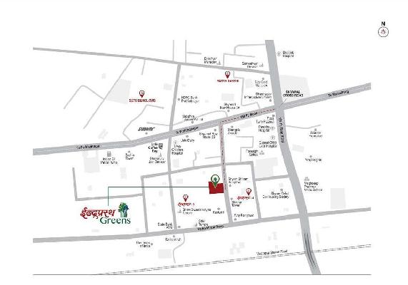 Indraprasth Greens, Ahmedabad - 3 BHK Classy Living Home
