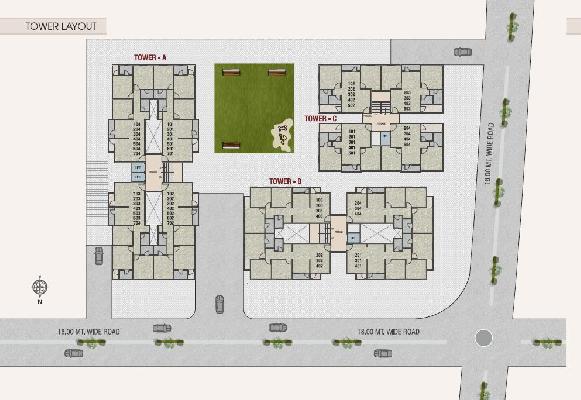 Vakratund Bliss, Vadodara - 2 & 3 BHK Apartment