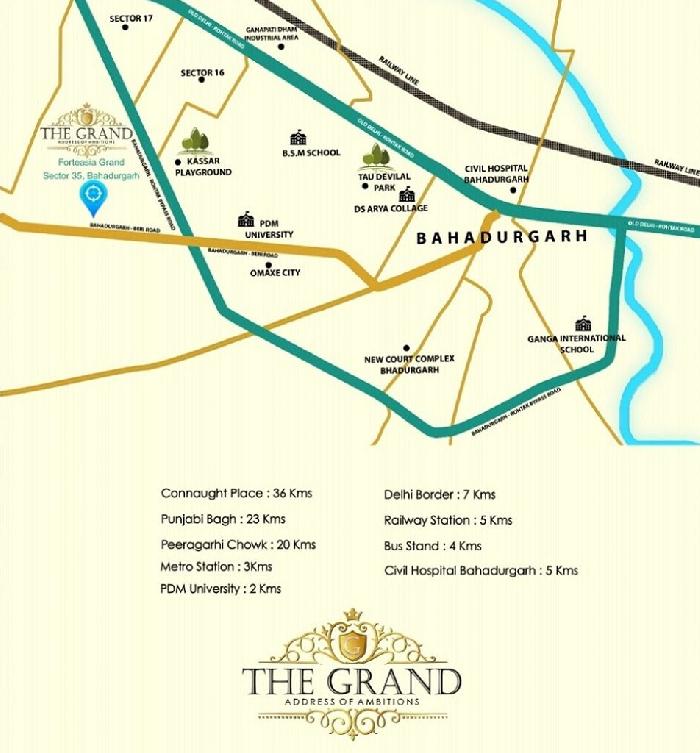 Forteasia The Grand, Bahadurgarh - 1,2,3 BHK, Villas & Plots