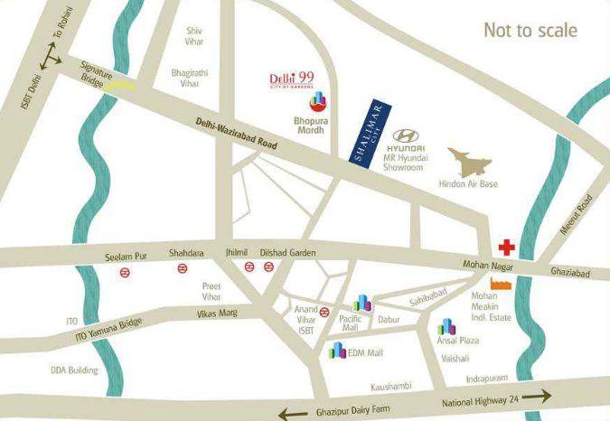 Shalimar City, Ghaziabad - 2,3,4 BHK Apartment