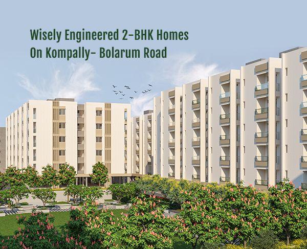 VB City, Hyderabad - 2 BHK Apartment