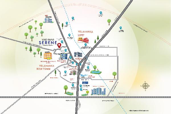 Vaishnavi Serene, Bangalore - 1, 2 & 3 Bedroom