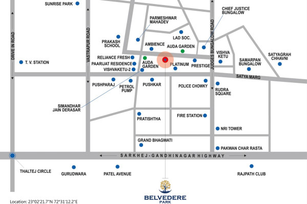 Arista Belvedere Park, Ahmedabad - 4 BHK Apartment