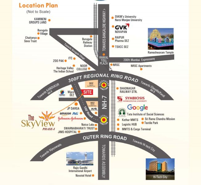 THE SKYVIEW in JP Darga, Kothur, Hyderabad by PUDAMI BUILDERS