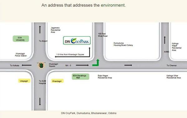 DN OxyPark, Bhubaneswar - 3 & 4 Bedroom Apartments
