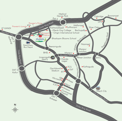 APR Praveens Grandio, Hyderabad - 3/4 BHK Duplex and Triplex Villas