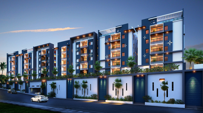 Mahaveer Palmgrove, Hyderabad - 2/3 BHK Apartment