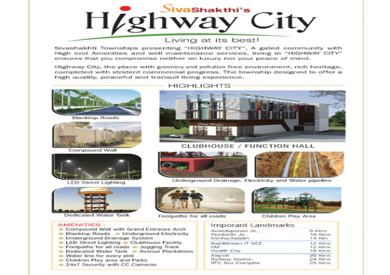 Highway City, Visakhapatnam - Residential Plot