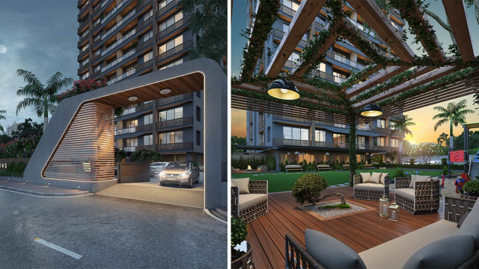 Alpha Seasons, Surat - 3 BHK Apartment