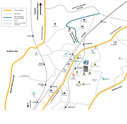 Siddha Sejal Sky, Mumbai - 1/2/3/4 BHK Apartments