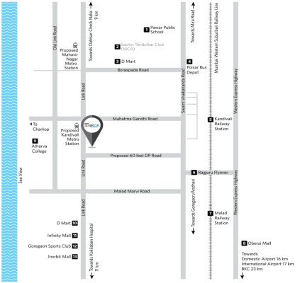 Siddha Seabrook, Mumbai - 2/3 BHK Apartment