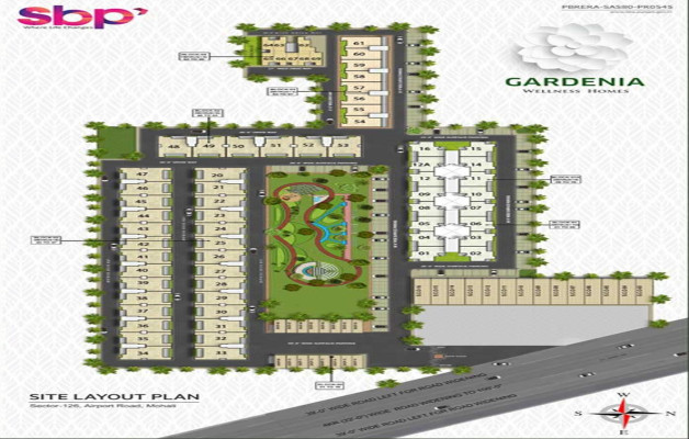 SBP Gardenia, Mohali - 1/2/3 BHK Premium Apartments