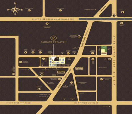 Rajhans Royalton, Surat - 4/5/6 BHK luxurious Home