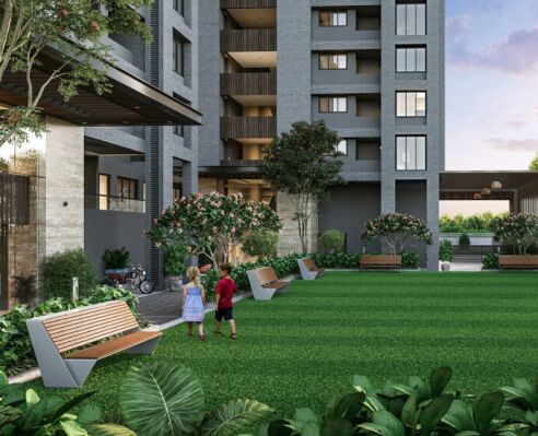Green Palms, Surat - 3 BHK Apartment