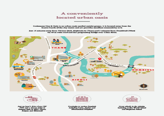 Codename One & Only, Thane - Residential Plot