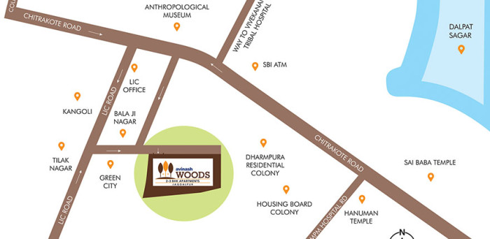 Avinash Woods, Bastar - 2/3 BHK Apartment