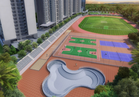 Ganga Legends County, Pune - 1/2/3 BHK Apartments