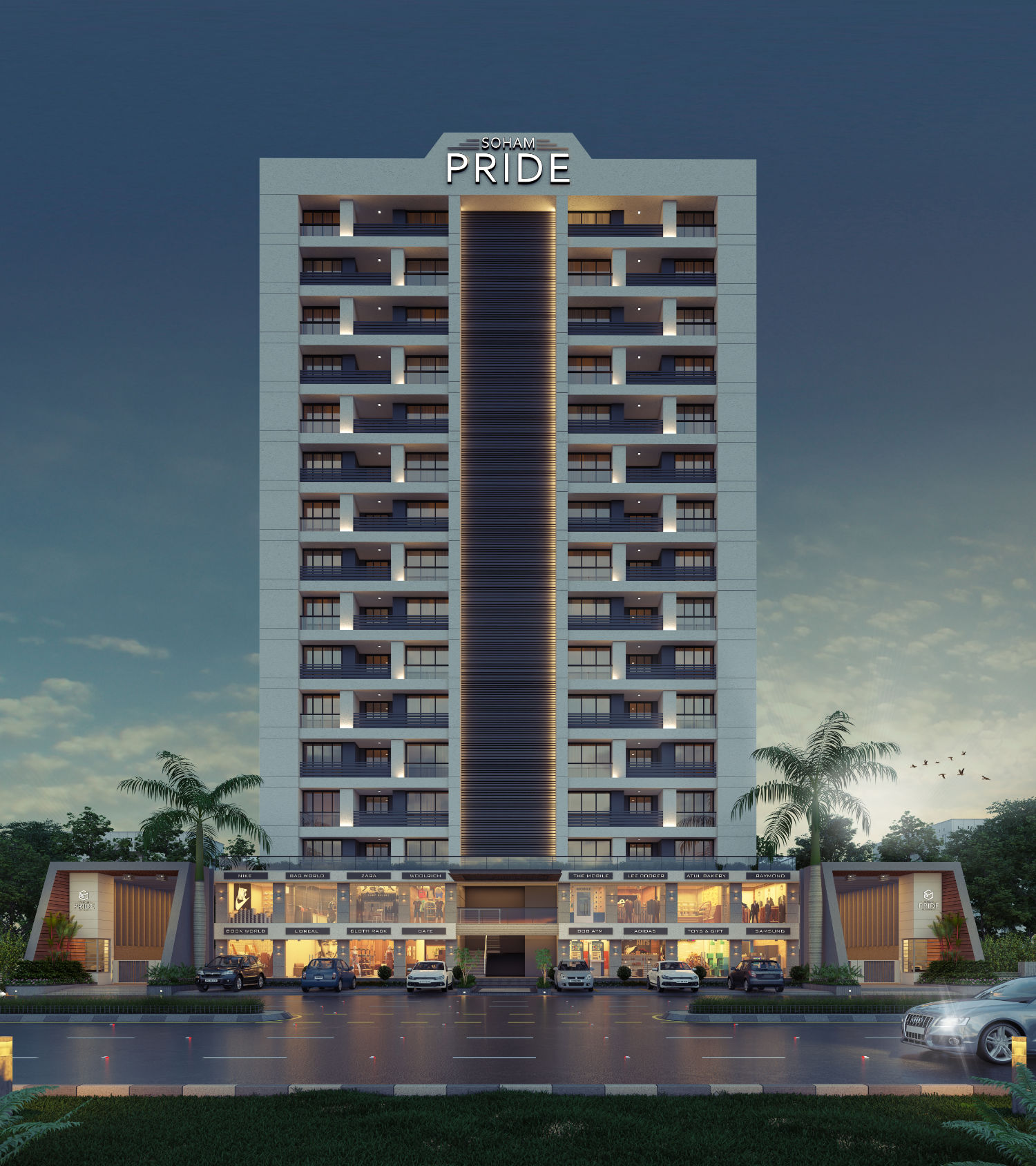 Soham Pride in Pal, Surat by Soham Group