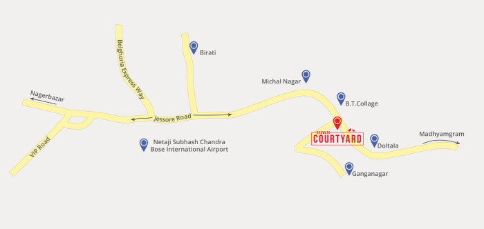 Bhawani Courtyard, Kolkata - 2/3 BHK Apartment