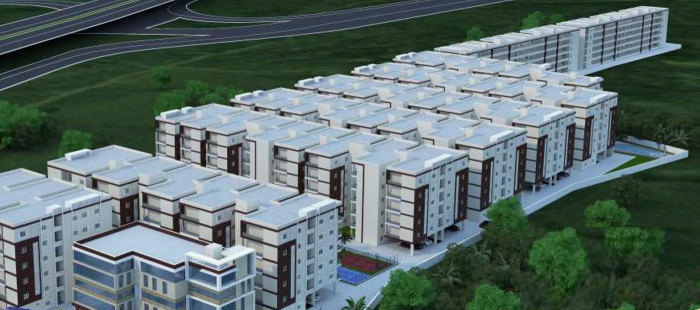Tulasi Bhagyanagar, Hyderabad - 2/3 BHK Apartment