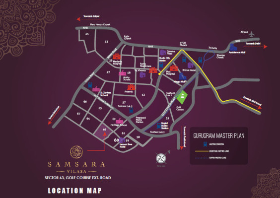 Samsara Vilasa, Gurgaon - 3/4 BHK Apartment