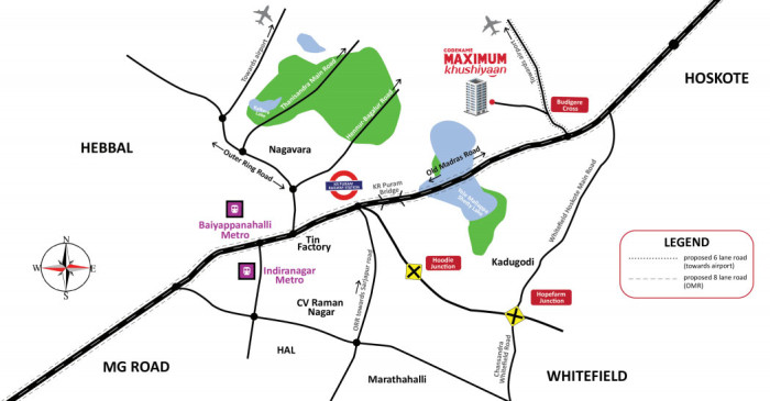 Codename Maximum Khushiyaan, Bangalore - 1/2 BHK Apartments