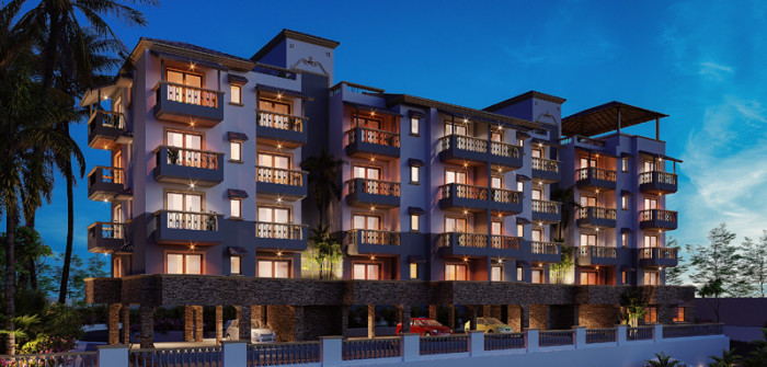 Chrysanthe Suites, Goa - 2 BHK Apartment